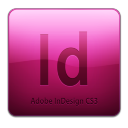 InDesign CS3 Clean Icon 128x128 png